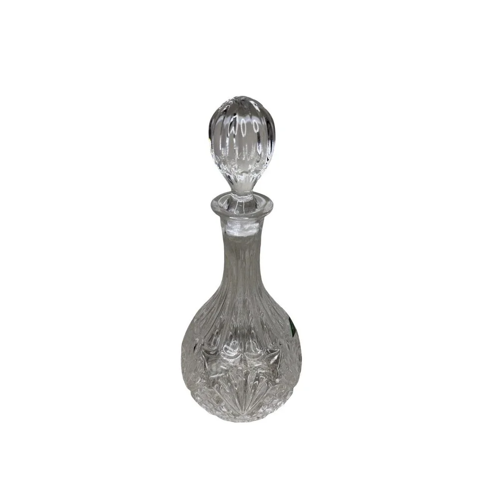 Crystal Decanter Shannon Designs of Ireland Hand Crafted